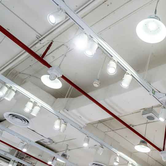 Výroba LED svítidel v Číně